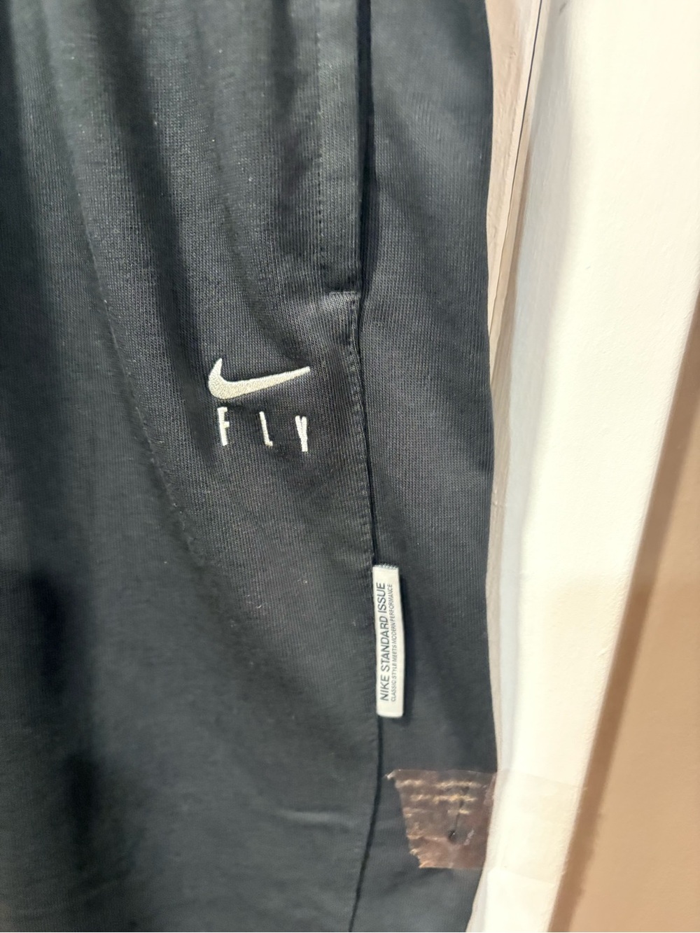 Nike Black FLY Logo Jogger Sweatpants size 2XL - Picture 5 of 8